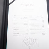 【6jhb0520】ティファニー リング ハーモニー Pt950 プラチナ ダイヤモンド 0.24ct 8号【中古】レディース