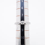 【6jhb0520】ティファニー リング ハーモニー Pt950 プラチナ ダイヤモンド 0.24ct 8号【中古】レディース