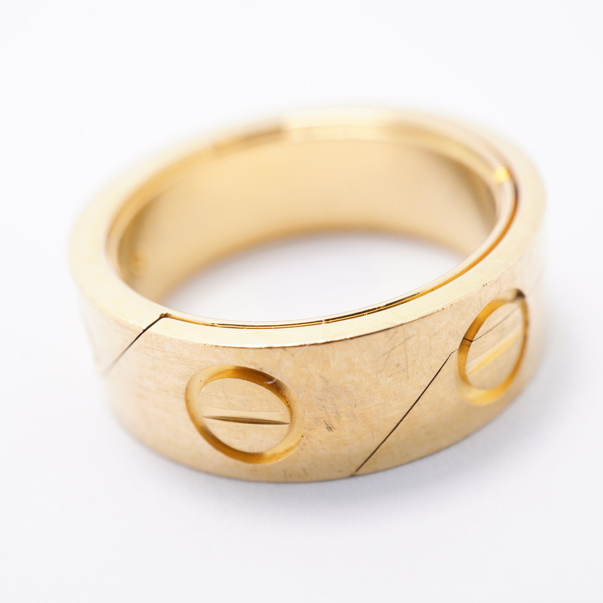 【6jhb0526】カルティエ リング アストロラブ K18YG イエローゴールド ＃54【中古】レディース