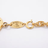【6jhb0527】シャネル ブレスレット ヴィンテージ ココマーク 丸型 サークル GPメッキ ゴールド【中古】レディース