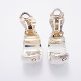 【6jhb0528】シャネル イヤリング シャネルロゴ シルバー925【中古】レディース