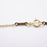 【6jhb0534】ティファニー ネックレス オープンハート K18YG イエローゴールド【中古】レディース