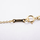 【6jhb0534】ティファニー ネックレス オープンハート K18YG イエローゴールド【中古】レディース