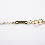 【6jhb0534】ティファニー ネックレス オープンハート K18YG イエローゴールド【中古】レディース
