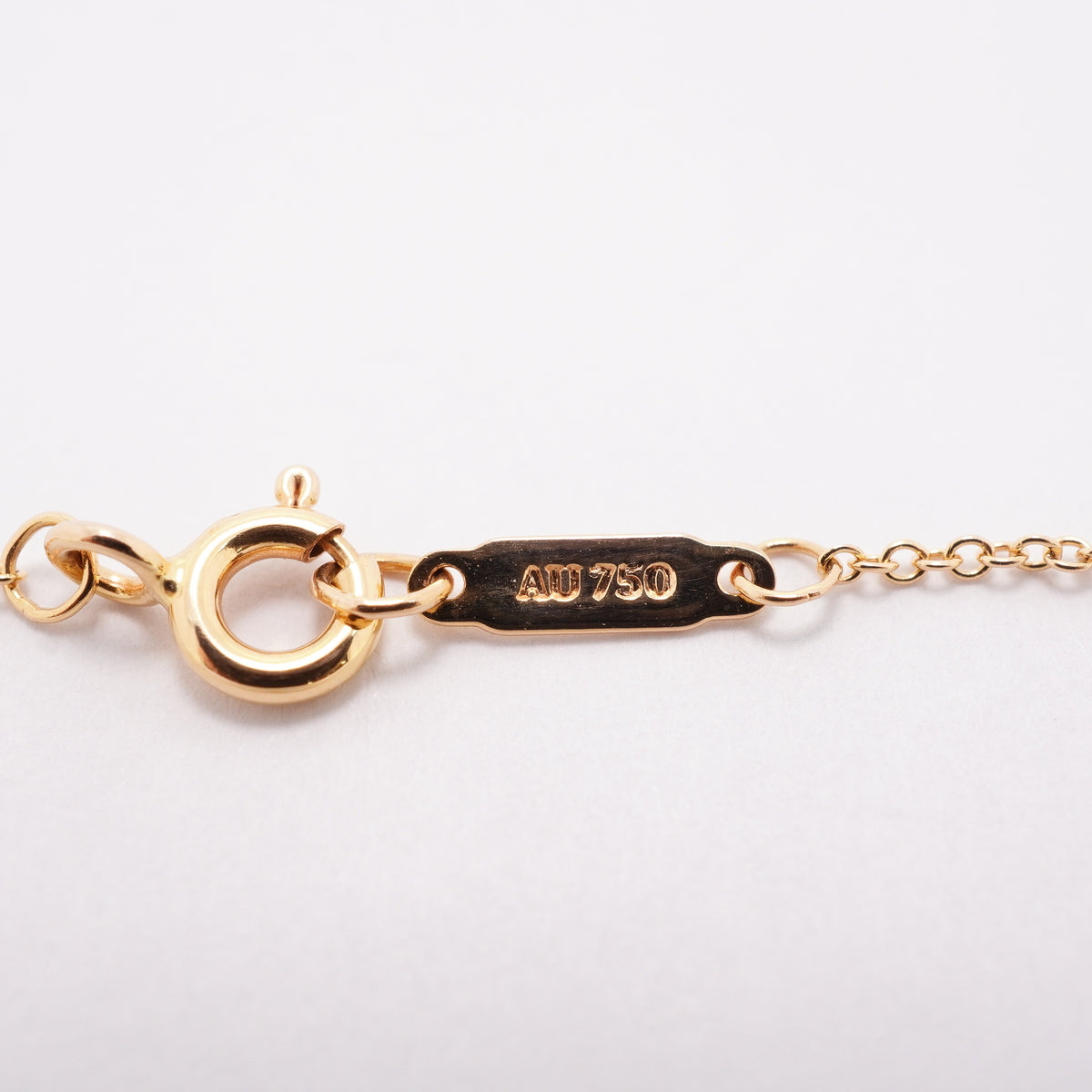 【6jhb0535】ティファニー ネックレス ソレスト K18PG ピンクゴールド ダイヤモンド【中古】レディース