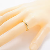 【6jhb0538】カルティエ リング クラシック K18YG イエローゴールド ＃54【中古】レディース