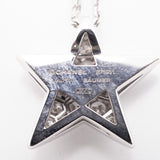 【6jhb0542】シャネル ネックレス コメット 星形 スター ラージ K18WG ホワイトゴールド ダイヤモンド【中古】レディース