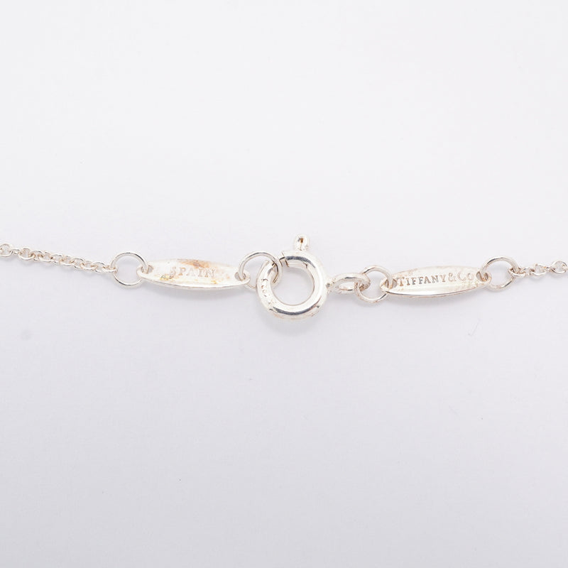 【6jhb0549】ティファニー ネックレス バイザヤード 1PD シルバー925 ダイヤモンド【中古】レディース