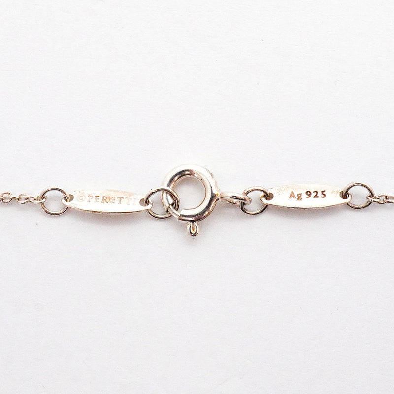 【6jhb0549】ティファニー ネックレス バイザヤード 1PD シルバー925 ダイヤモンド【中古】レディース