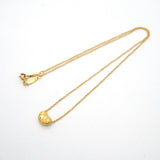 【6jhb0555】ティファニー ネックレス ビーン K18YG イエローゴールド【中古】レディース