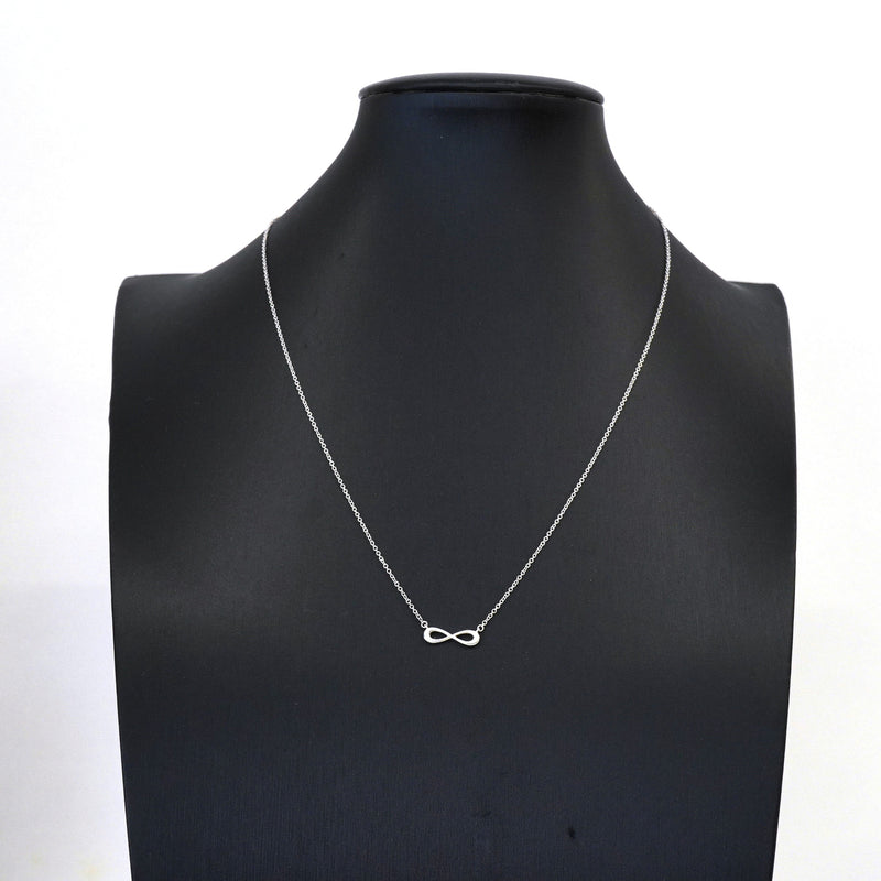 【6jhb0557】ティファニー ネックレス インフィニティ シルバー925【中古】レディース
