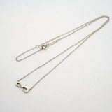 【6jhb0557】ティファニー ネックレス インフィニティ シルバー925【中古】レディース