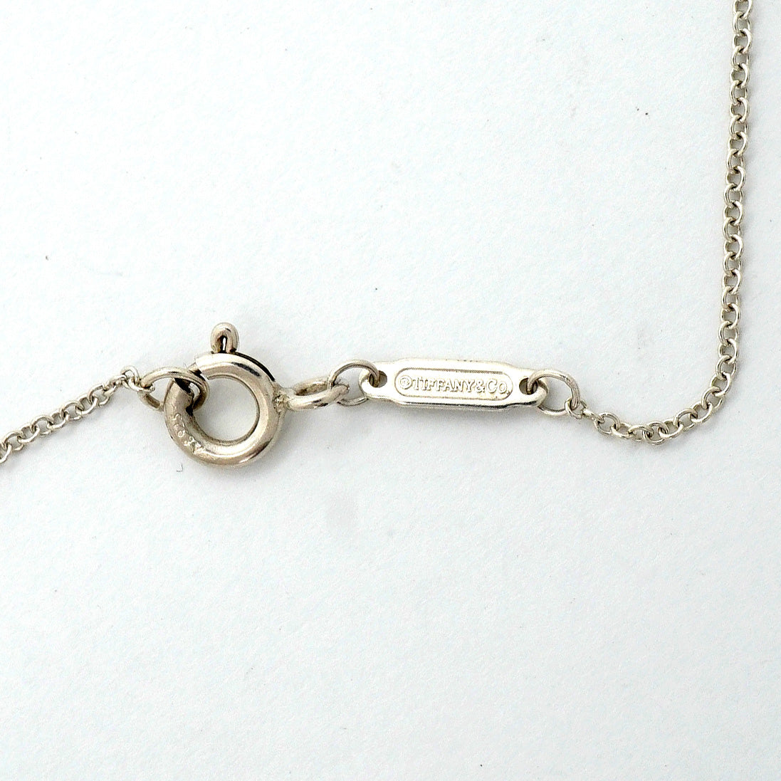【6jhb0557】ティファニー ネックレス インフィニティ シルバー925【中古】レディース