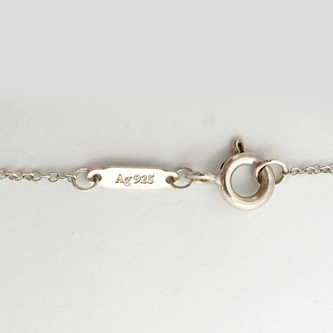 【6jhb0557】ティファニー ネックレス インフィニティ シルバー925【中古】レディース