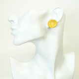 【6jhb0558】エルメス イヤリング セリエ GPメッキ ゴールド【中古】レディース