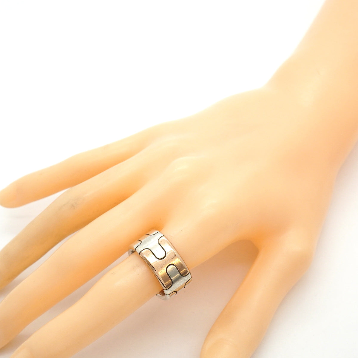 【6jhb0560】エルメス リング ヘラクレス シルバー925 ブロンズ ＃55【中古】メンズ レディース ユニセックス