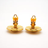 【6jhb0565】シャネル イヤリング ヴィンテージ ココマーク GPメッキ ゴールド【中古】レディース