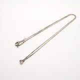 【6jhb0566】ティファニー ネックレス バイザヤード 1PD シルバー925 ダイヤモンド【中古】レディース