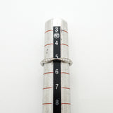 【6jhb0570】シャネル リング カメリア Pt950 プラチナ ダイヤモンド ＃45【中古】レディース