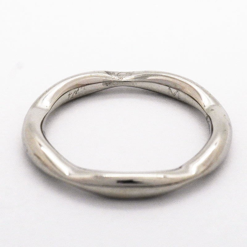【6jhb0570】シャネル リング カメリア Pt950 プラチナ ダイヤモンド ＃45【中古】レディース