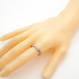 【6jhb0574】シャネル リング マトラッセ フルダイヤ Pt950 プラチナ ダイヤモンド ＃57【中古】メンズ レディース ユニセックス