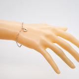 【6jhb0578】ティファニー ブレスレット ハートロック K18PG ピンクゴールド シルバー925【中古】レディース