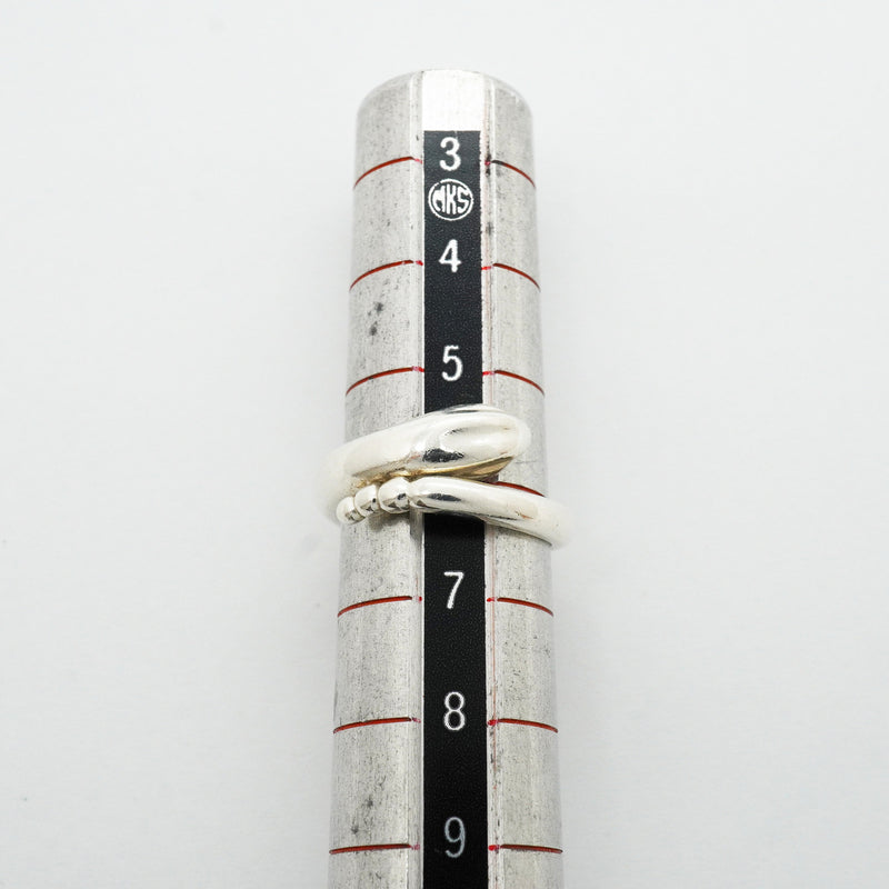 【6jhb0580】ティファニー リング スネーク シルバー925 6号【中古】レディース