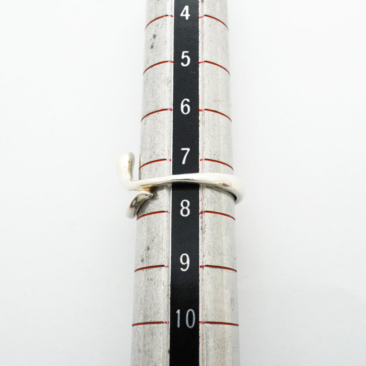 【6jhb0581】ティファニー リング ティアドロップ シルバー925 7.5号【中古】レディース