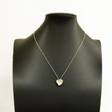【6jhb0592】ティファニー ネックレス フルハート シルバー925【中古】レディース