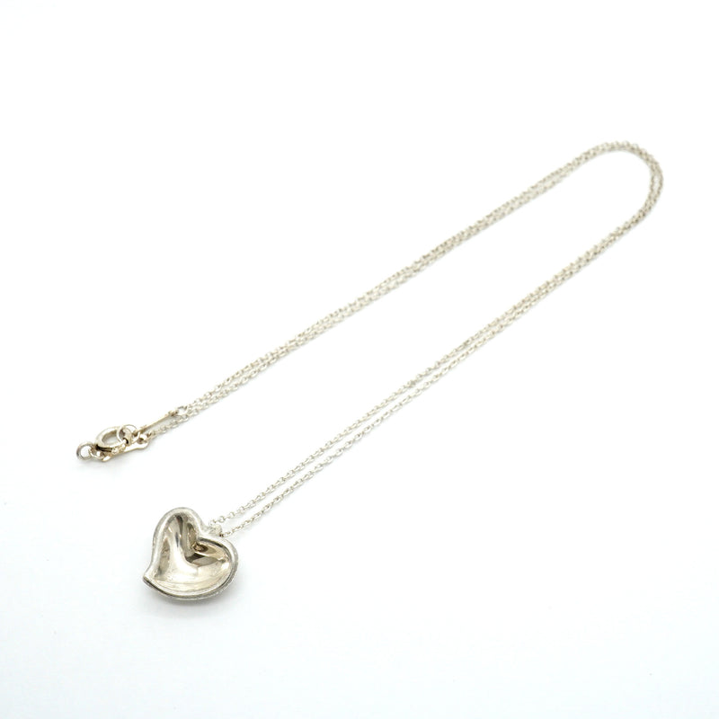 【6jhb0592】ティファニー ネックレス フルハート シルバー925【中古】レディース