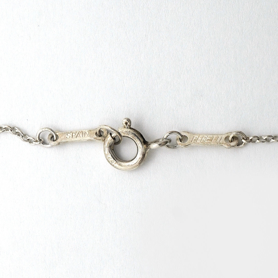 【6jhb0592】ティファニー ネックレス フルハート シルバー925【中古】レディース