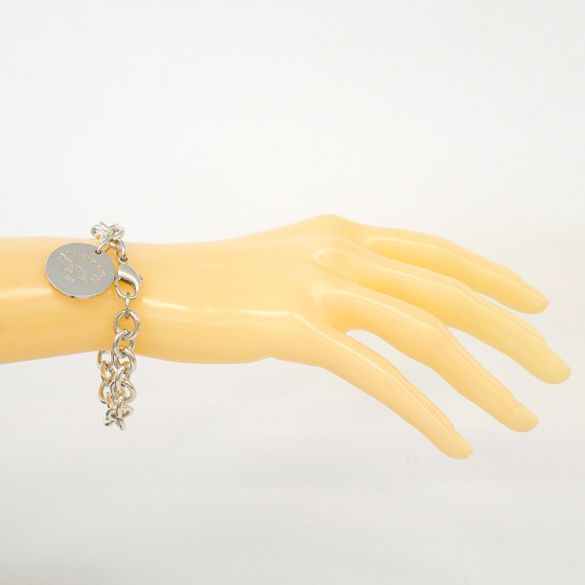 【6jhb0598】ティファニー ブレスレット リターントゥ 丸型 サークル シルバー925【中古】レディース