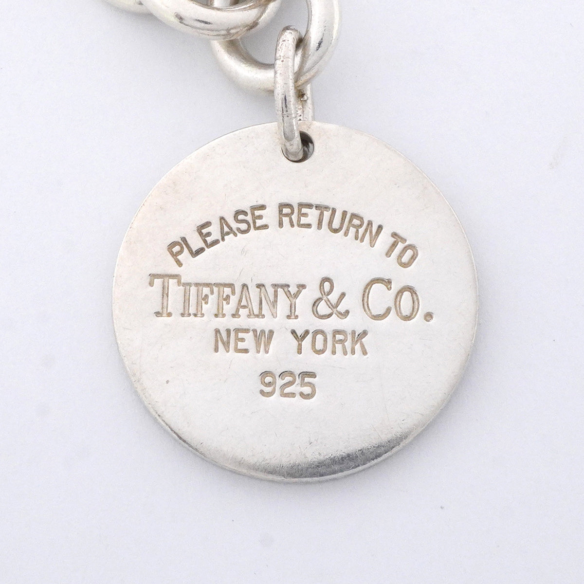 【6jhb0598】ティファニー ブレスレット リターントゥ 丸型 サークル シルバー925【中古】レディース