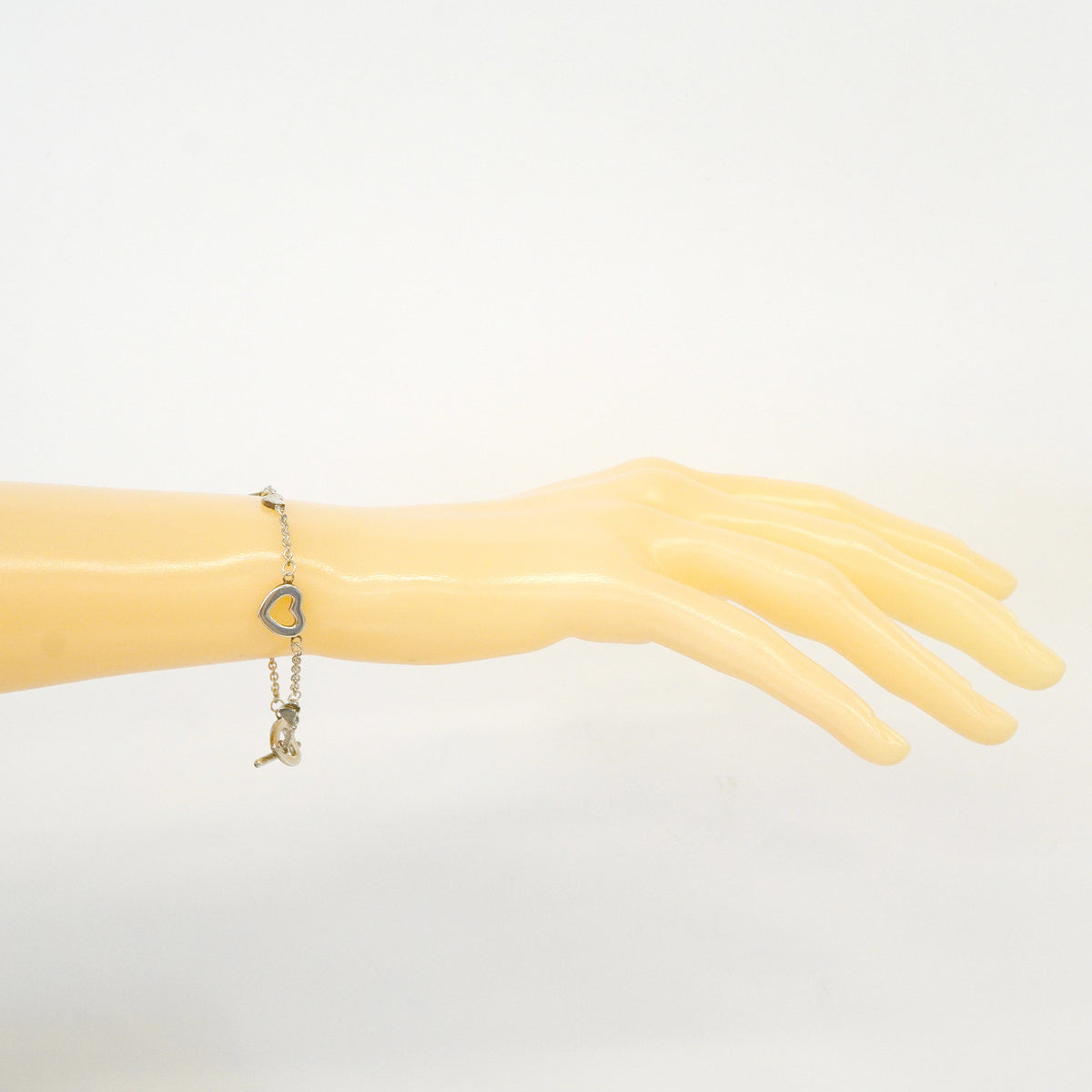 【6jhb0599】ティファニー ブレスレット ハートリンク シルバー925【中古】レディース