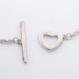【6jhb0599】ティファニー ブレスレット ハートリンク シルバー925【中古】レディース