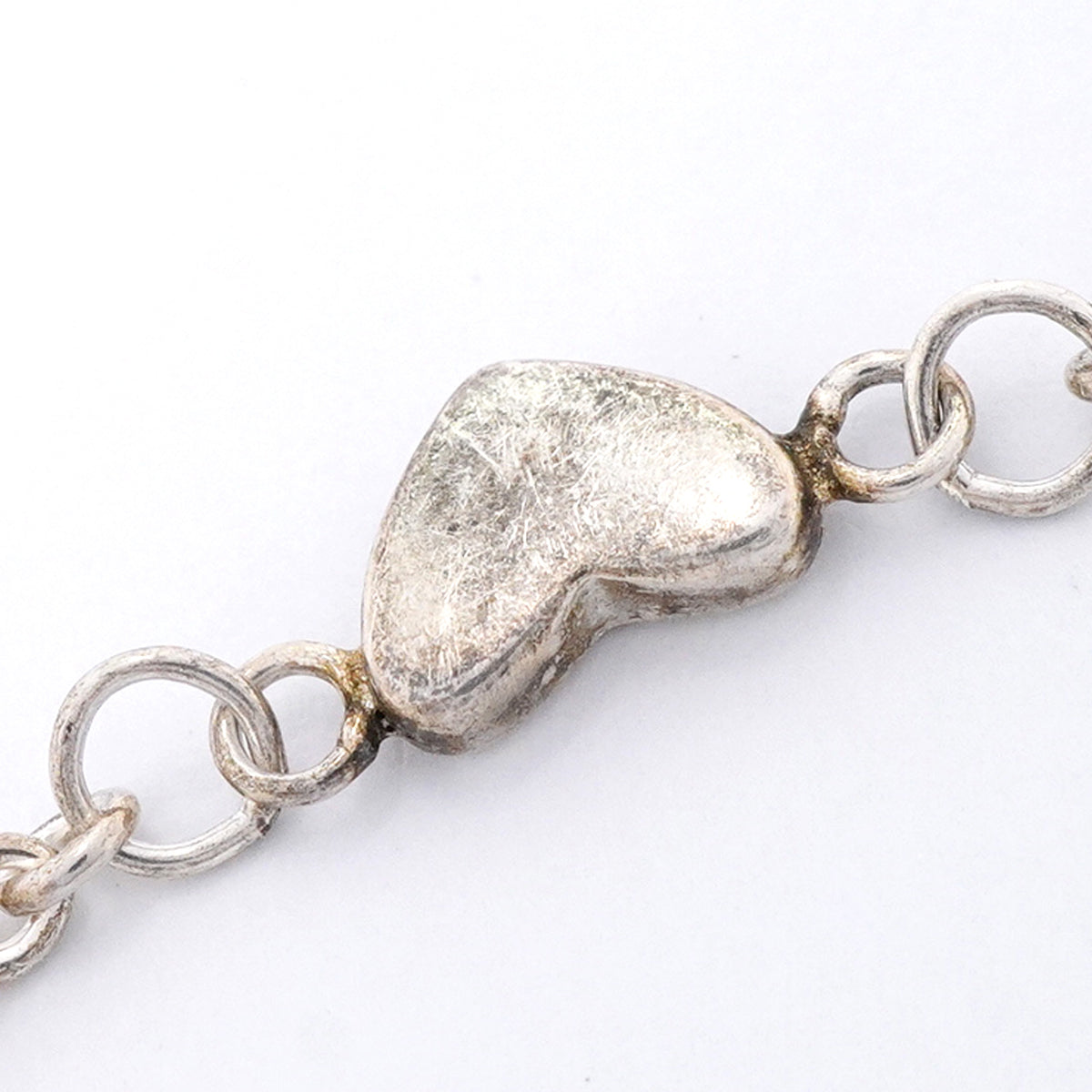 【6jhb0599】ティファニー ブレスレット ハートリンク シルバー925【中古】レディース