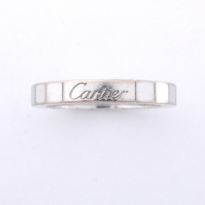 【6jhb0600】カルティエ リング ラニエール K18WG ホワイトゴールド ＃52【中古】レディース