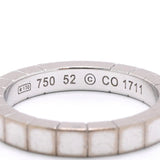 【6jhb0600】カルティエ リング ラニエール K18WG ホワイトゴールド ＃52【中古】レディース