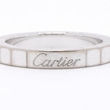 【6jhb0600】カルティエ リング ラニエール K18WG ホワイトゴールド ＃52【中古】レディース