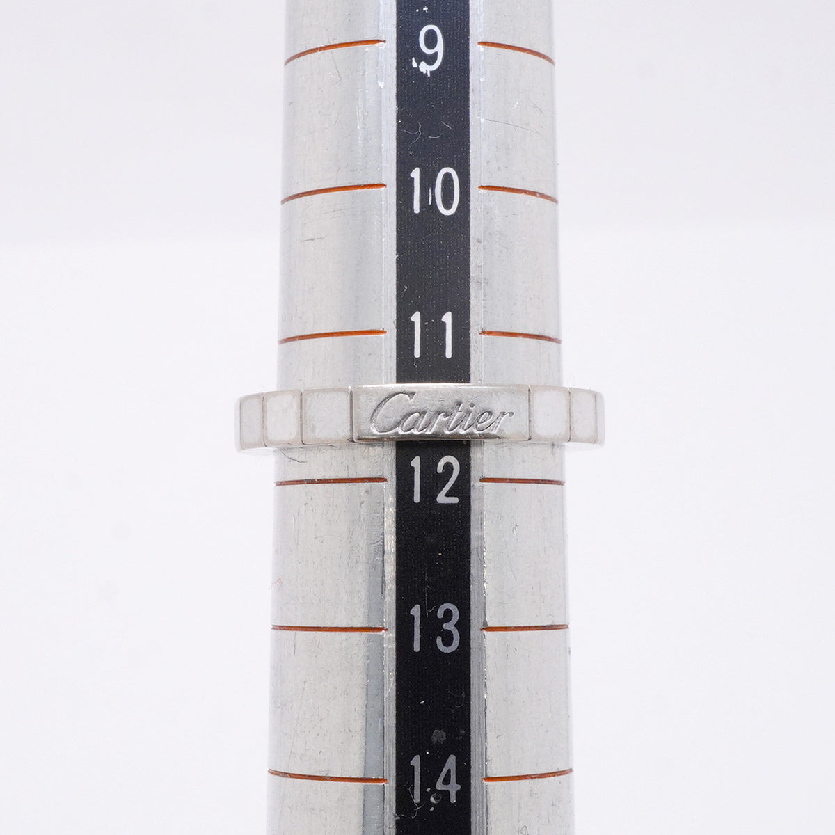 【6jhb0600】カルティエ リング ラニエール K18WG ホワイトゴールド ＃52【中古】レディース