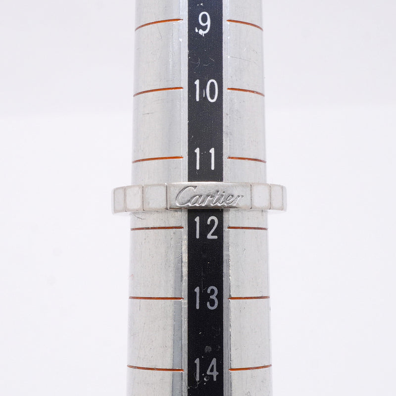 【6jhb0600】カルティエ リング ラニエール K18WG ホワイトゴールド ＃52【中古】レディース