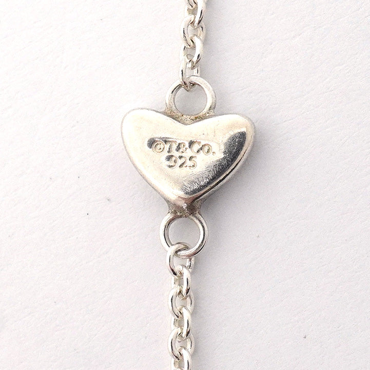 【6jhb0604】ティファニー ネックレス ハートリンク/ラリアット シルバー925【中古】レディース