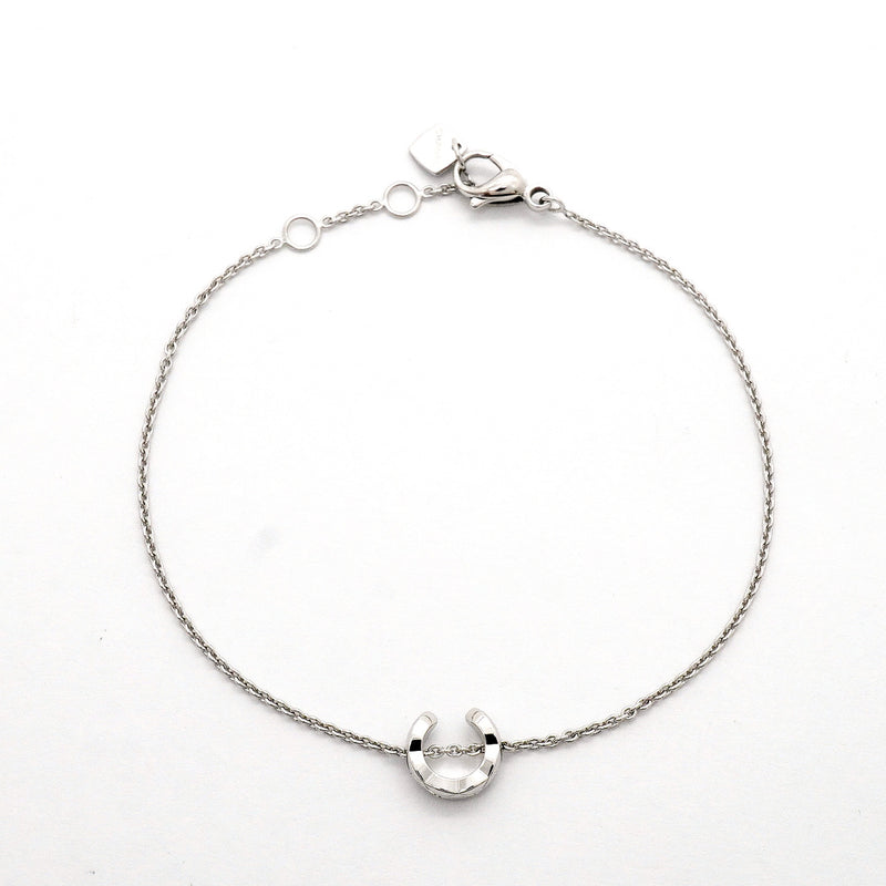 【6jhb0611】シャネル ブレスレット ココクラッシュ K18WG ホワイトゴールド【中古】レディース