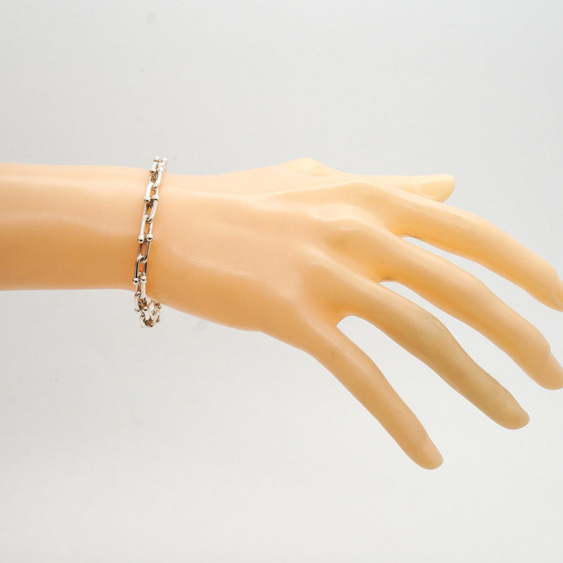 【6jhb0612】ティファニー ブレスレット ハードウェア/スモールリンク シルバー925【中古】レディース
