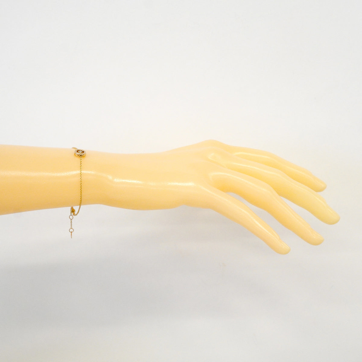 【6jhb0615】シャネル ブレスレット ココクラッシュ/ベージュゴールド 1PD K18PG ピンクゴールド ダイヤモンド【中古】レディース