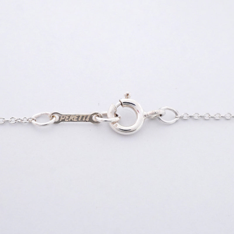 【6jhb0617】ティファニー ネックレス ビーン シルバー925【中古】レディース