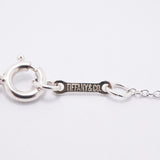 【6jhb0617】ティファニー ネックレス ビーン シルバー925【中古】レディース