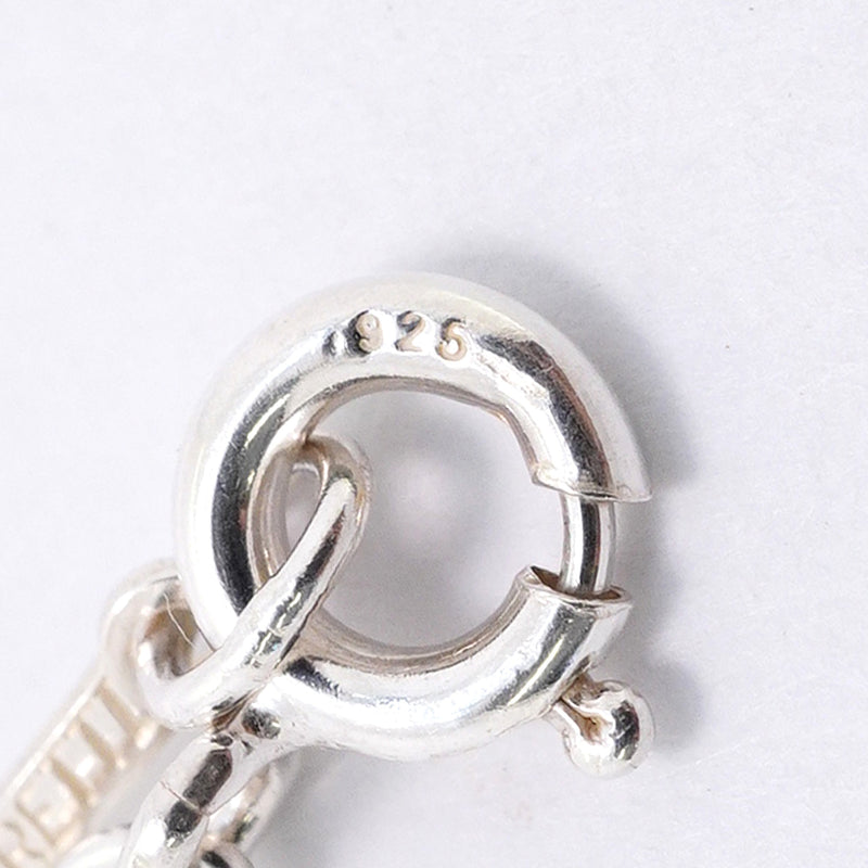 【6jhb0617】ティファニー ネックレス ビーン シルバー925【中古】レディース