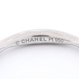 【6jhb0622】シャネル リング カメリア Pt950 プラチナ ダイヤモンド ＃52【中古】レディース