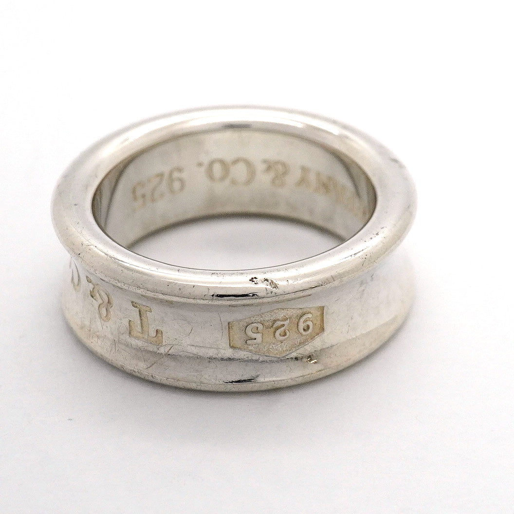 【6jhb0625】ティファニー リング ナロー シルバー925 6.5号【中古】レディース